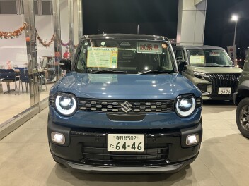 東京モビリティーショーにも出ている！？新型クロスビーのハザードはどこが光る？